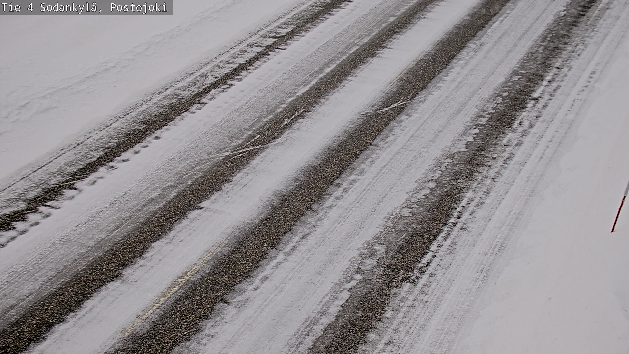 Weather Camera Image Road 4 Sodankylä, Postojoki, Sodankylä, Lappi