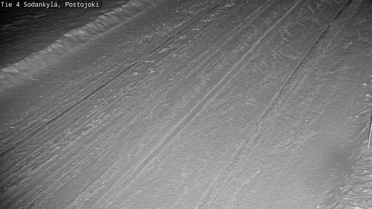 Weather Camera Image Road 4 Sodankylä, Postojoki, Sodankylä, Lappi