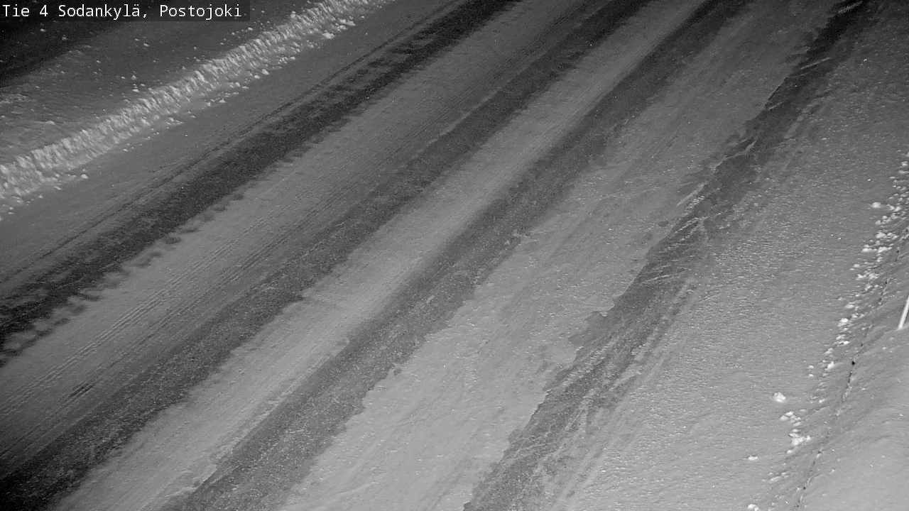 Weather Camera Image Väg 4 Sodankylä, Postojoki, Sodankylä, Lappi