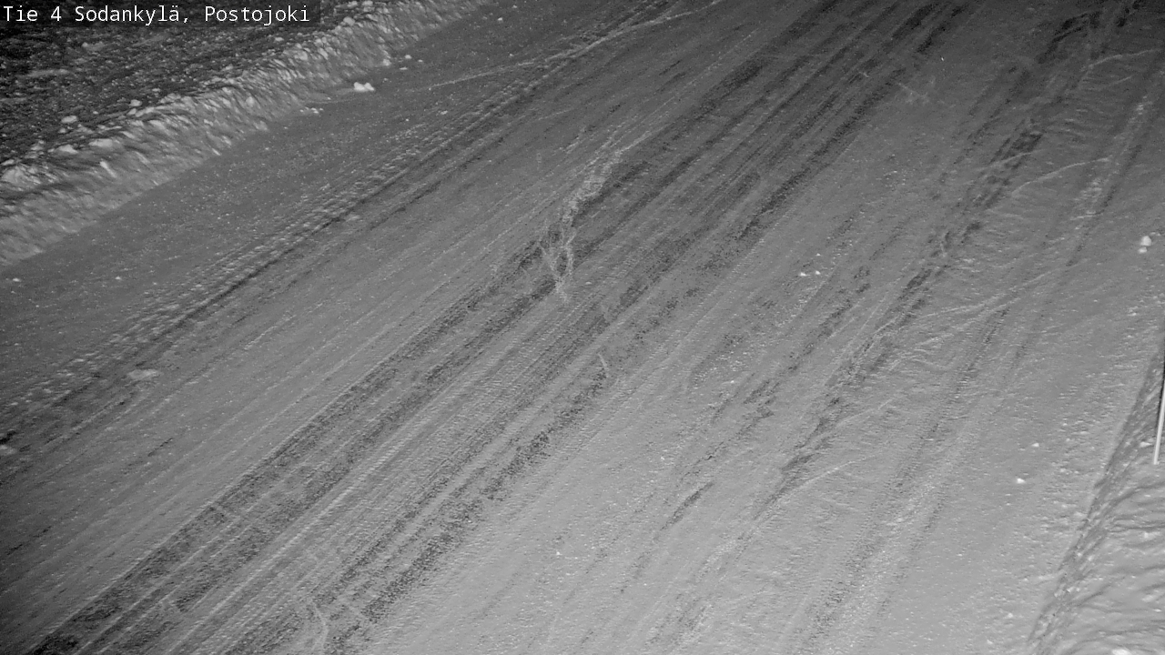 Weather Camera Image Road 4 Sodankylä, Postojoki, Sodankylä, Lappi