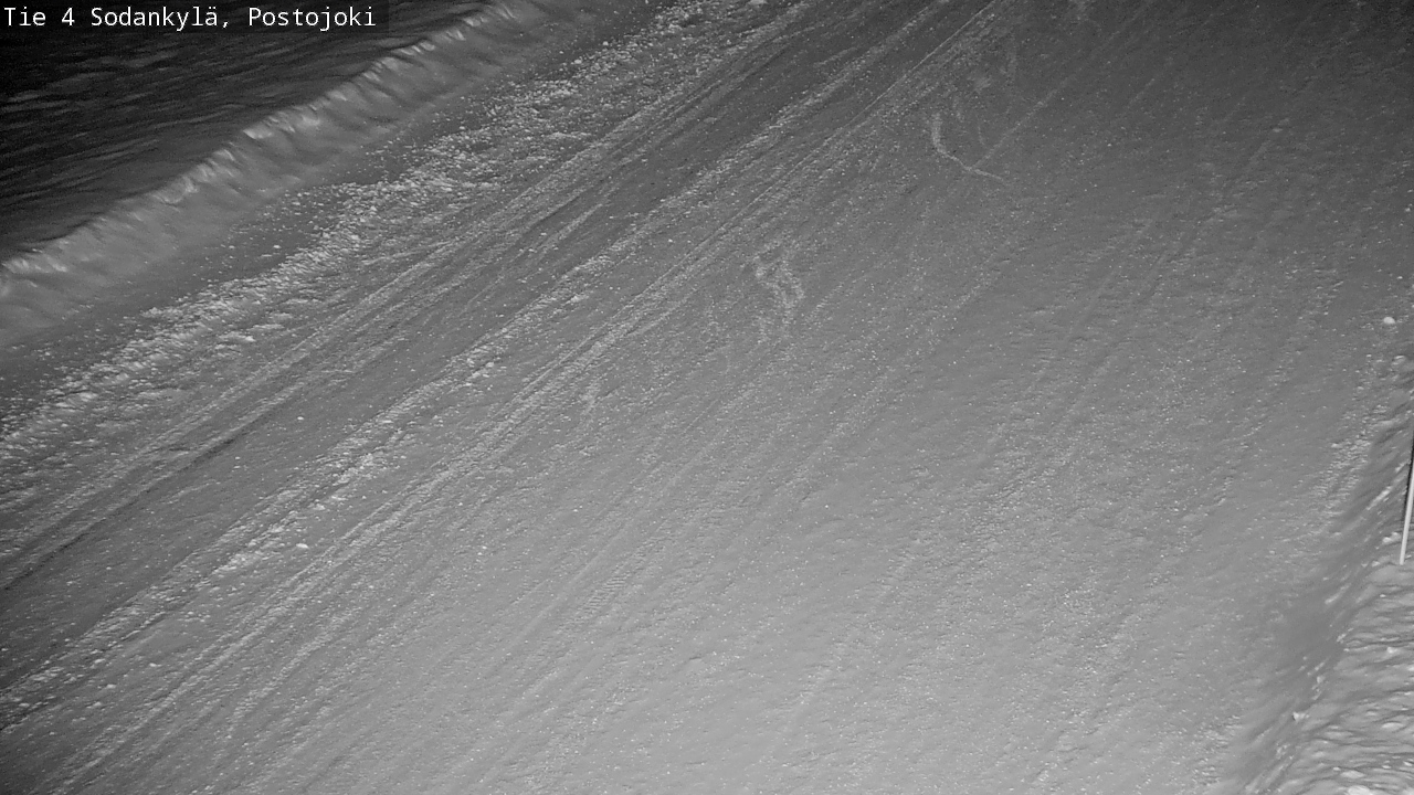 Weather Camera Image Road 4 Sodankylä, Postojoki, Sodankylä, Lappi