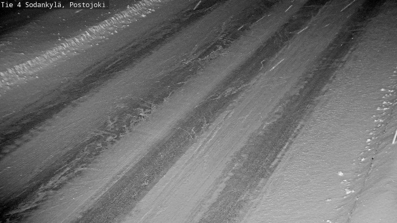 Weather Camera Image Väg 4 Sodankylä, Postojoki, Sodankylä, Lappi
