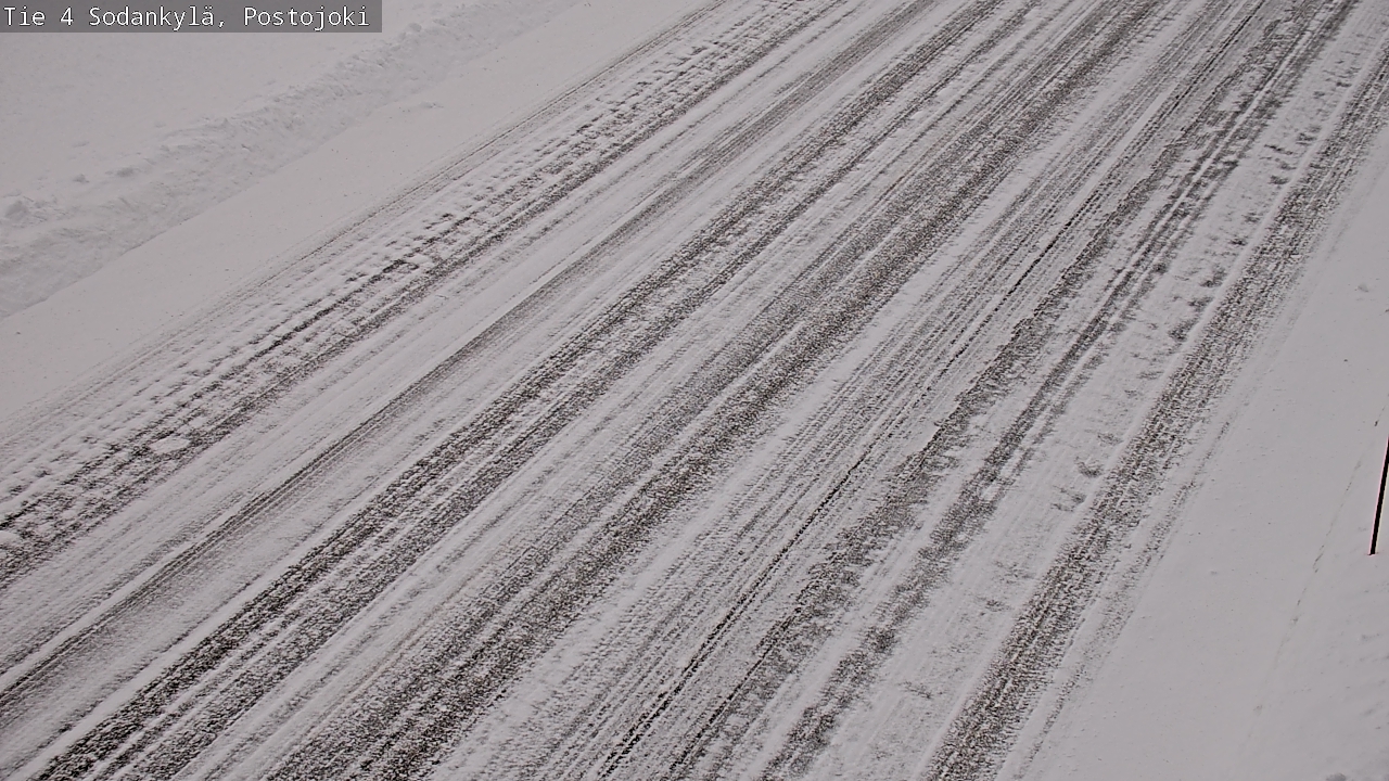 Weather Camera Image Road 4 Sodankylä, Postojoki, Sodankylä, Lappi