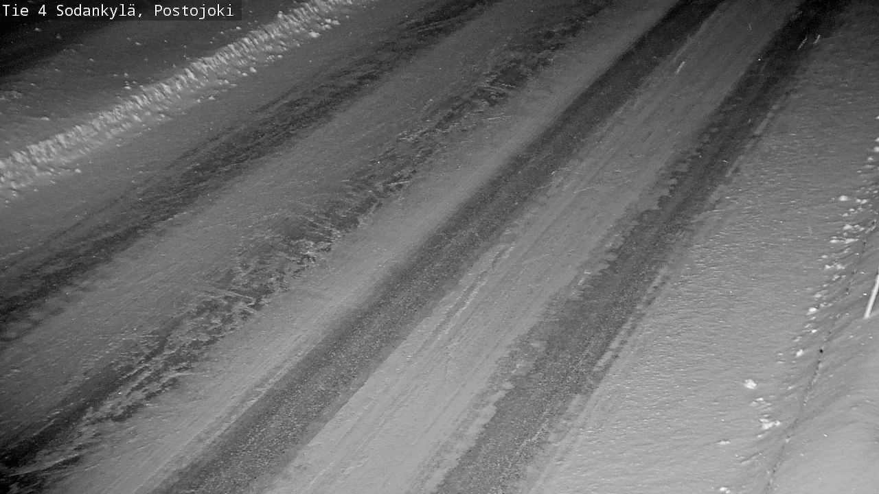 Weather Camera Image Väg 4 Sodankylä, Postojoki, Sodankylä, Lappi