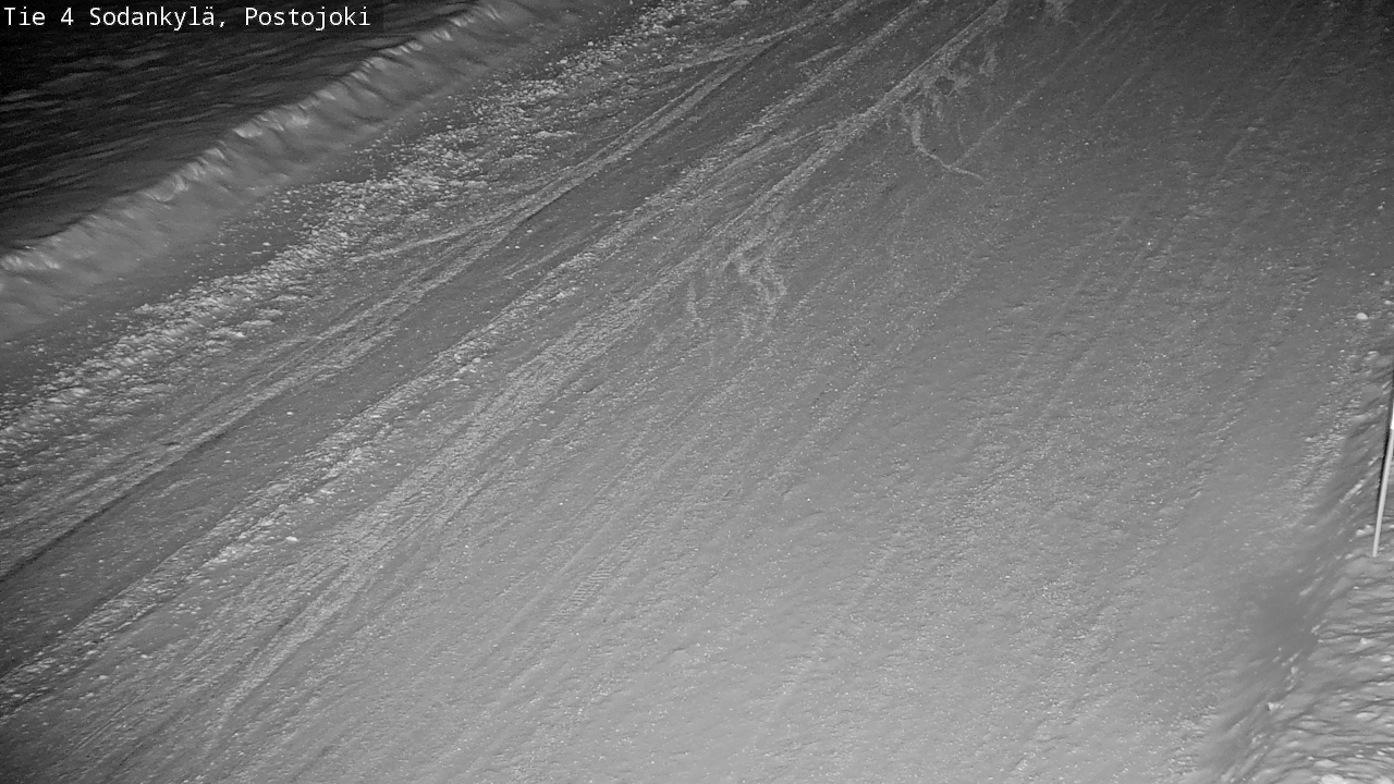 Weather Camera Image Road 4 Sodankylä, Postojoki, Sodankylä, Lappi