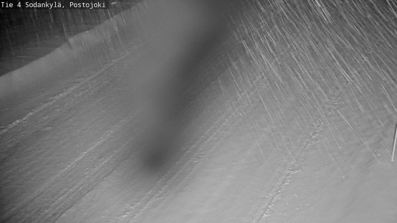 Weather Camera Image Road 4 Sodankylä, Postojoki, Sodankylä, Lappi