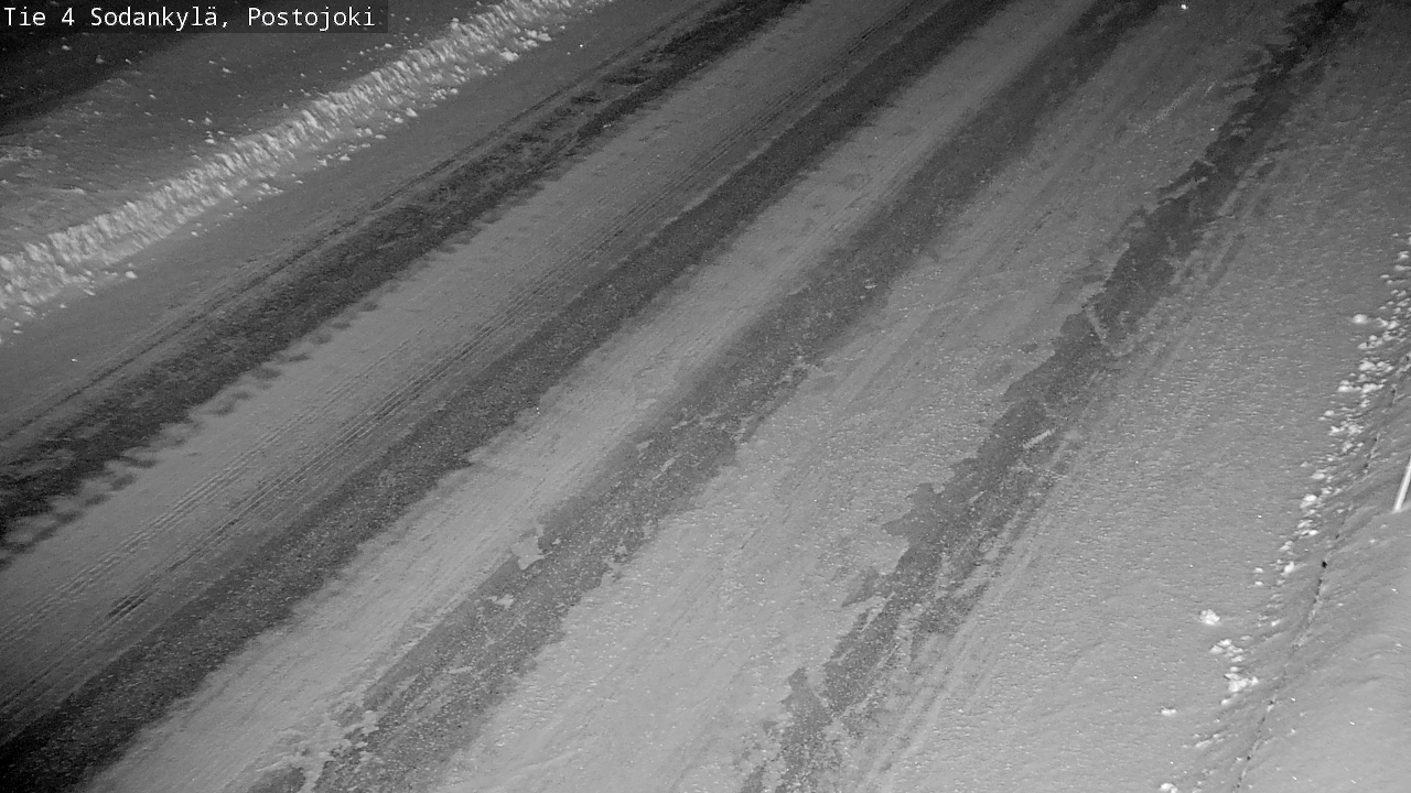 Weather Camera Image Väg 4 Sodankylä, Postojoki, Sodankylä, Lappi