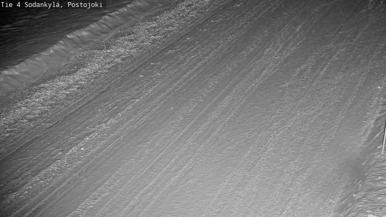 Weather Camera Image Road 4 Sodankylä, Postojoki, Sodankylä, Lappi