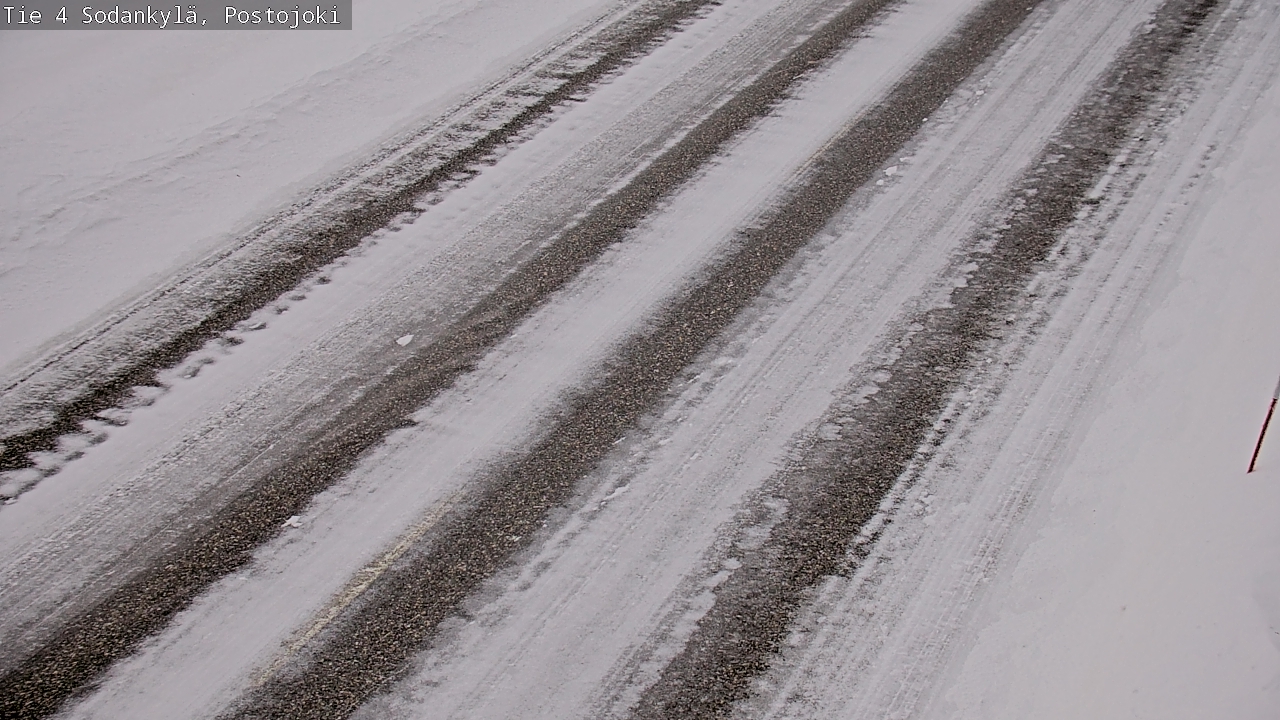 Weather Camera Image Road 4 Sodankylä, Postojoki, Sodankylä, Lappi