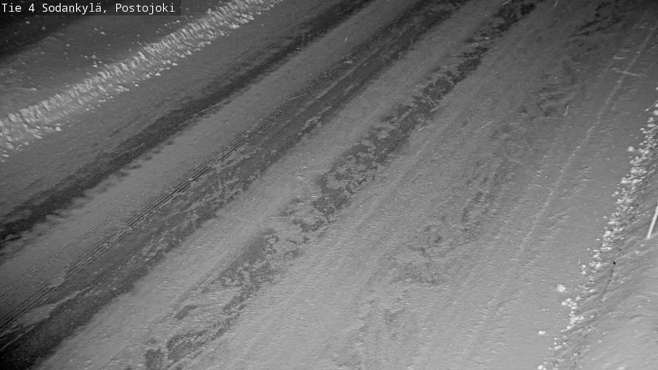 Weather Camera Image Road 4 Sodankylä, Postojoki, Sodankylä, Lappi
