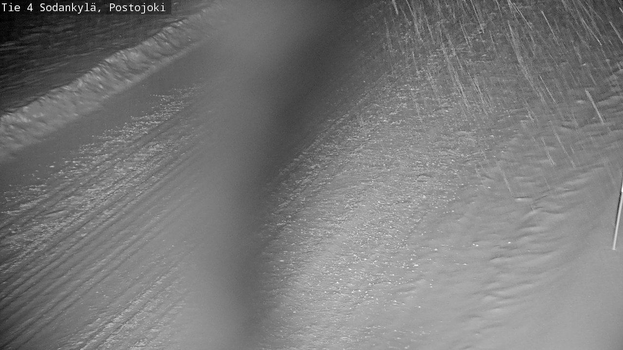 Weather Camera Image Road 4 Sodankylä, Postojoki, Sodankylä, Lappi
