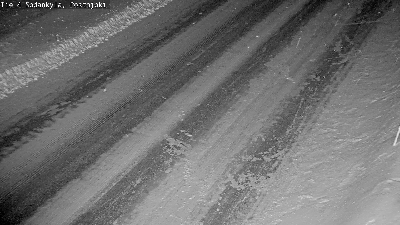 Weather Camera Image Road 4 Sodankylä, Postojoki, Sodankylä, Lappi