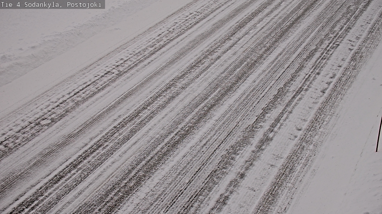 Weather Camera Image Road 4 Sodankylä, Postojoki, Sodankylä, Lappi