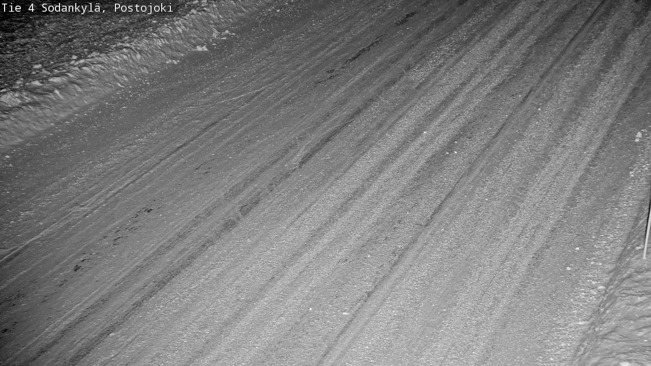 Weather Camera Image Road 4 Sodankylä, Postojoki, Sodankylä, Lappi