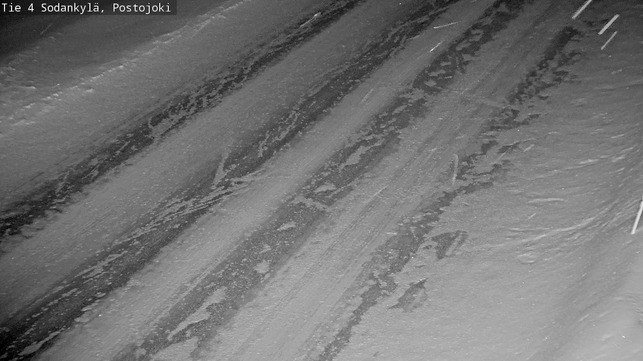 Weather Camera Image Road 4 Sodankylä, Postojoki, Sodankylä, Lappi
