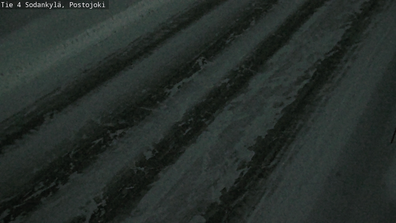 Weather Camera Image Väg 4 Sodankylä, Postojoki, Sodankylä, Lappi