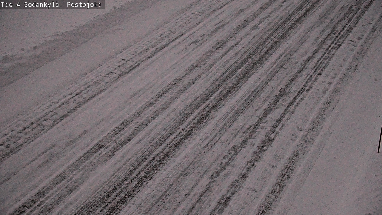 Weather Camera Image Road 4 Sodankylä, Postojoki, Sodankylä, Lappi