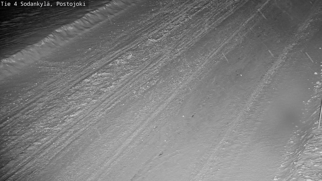 Weather Camera Image Road 4 Sodankylä, Postojoki, Sodankylä, Lappi