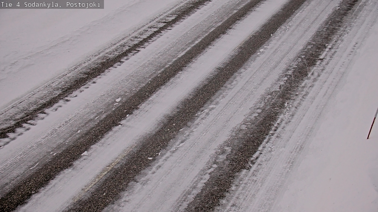 Weather Camera Image Road 4 Sodankylä, Postojoki, Sodankylä, Lappi