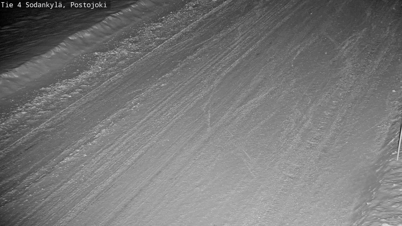 Weather Camera Image Road 4 Sodankylä, Postojoki, Sodankylä, Lappi