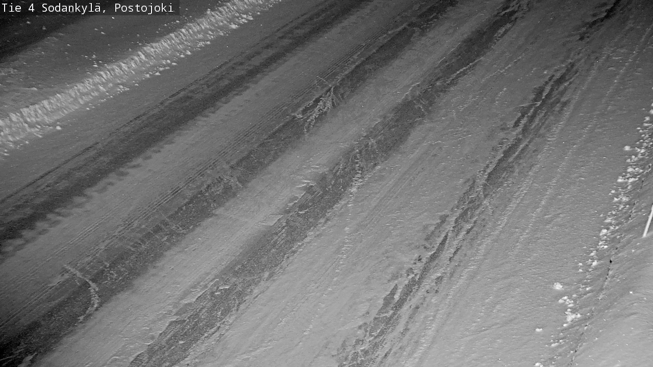 Weather Camera Image Road 4 Sodankylä, Postojoki, Sodankylä, Lappi