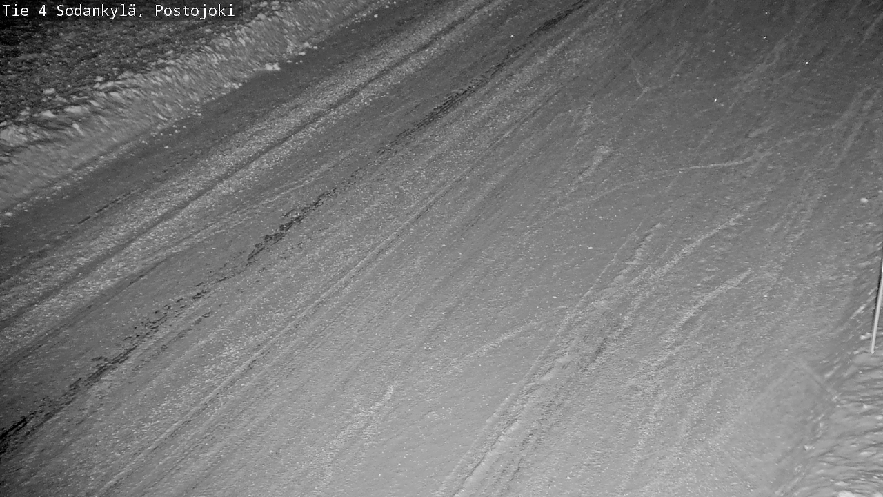 Weather Camera Image Road 4 Sodankylä, Postojoki, Sodankylä, Lappi