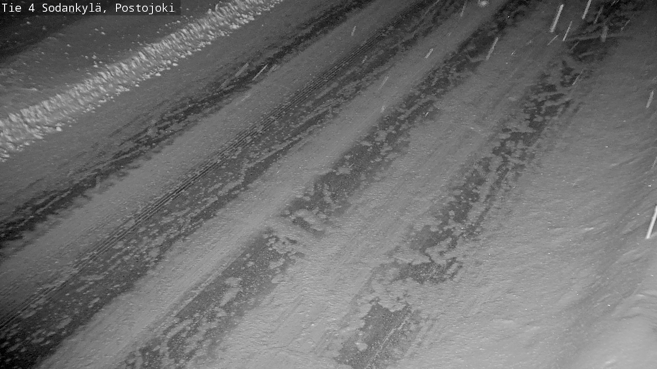 Weather Camera Image Road 4 Sodankylä, Postojoki, Sodankylä, Lappi