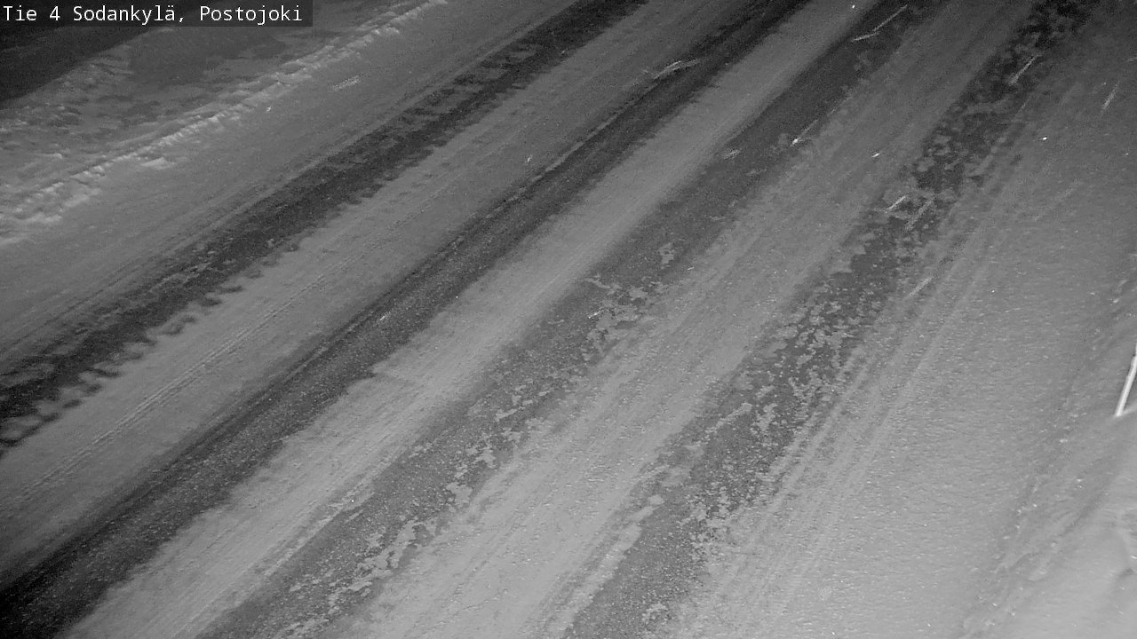 Weather Camera Image Road 4 Sodankylä, Postojoki, Sodankylä, Lappi