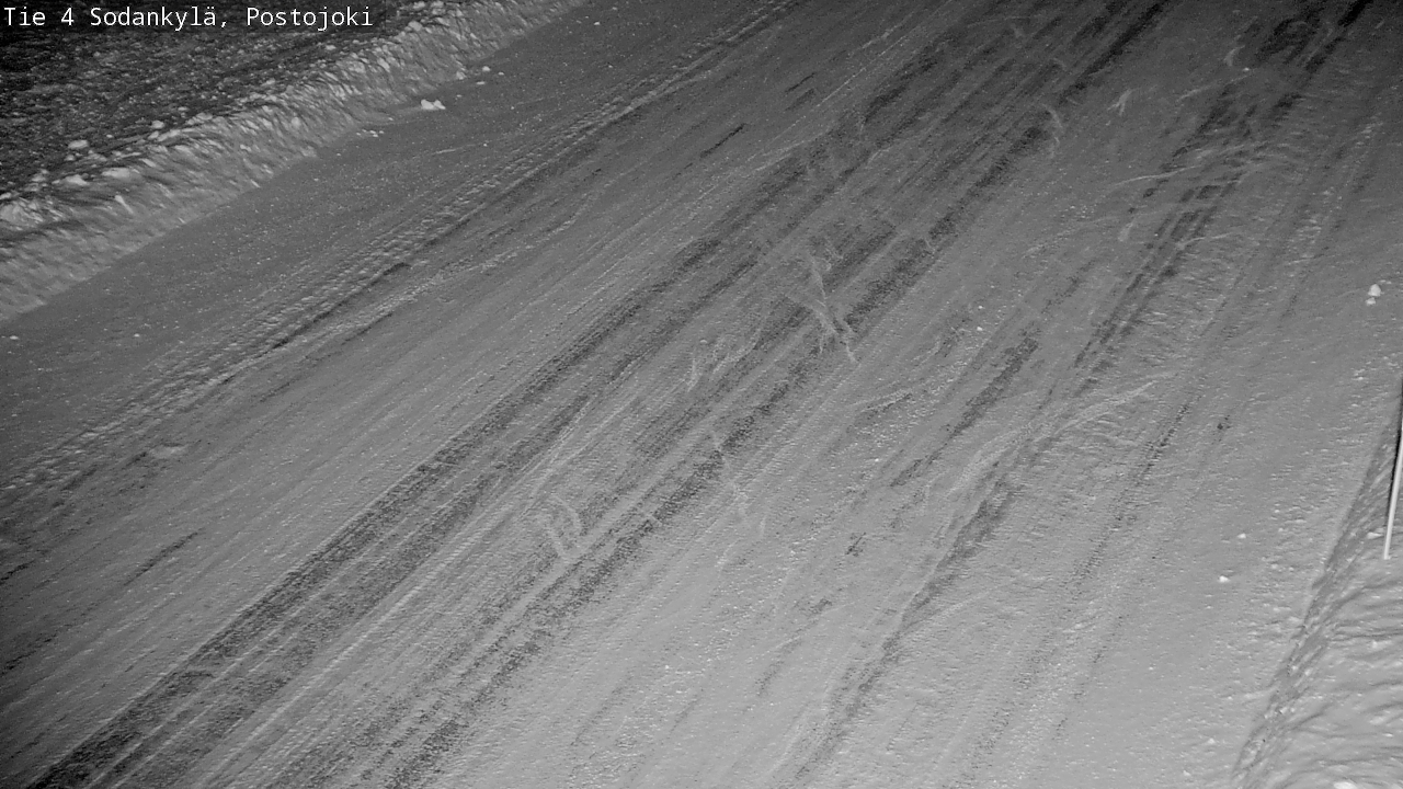 Weather Camera Image Road 4 Sodankylä, Postojoki, Sodankylä, Lappi