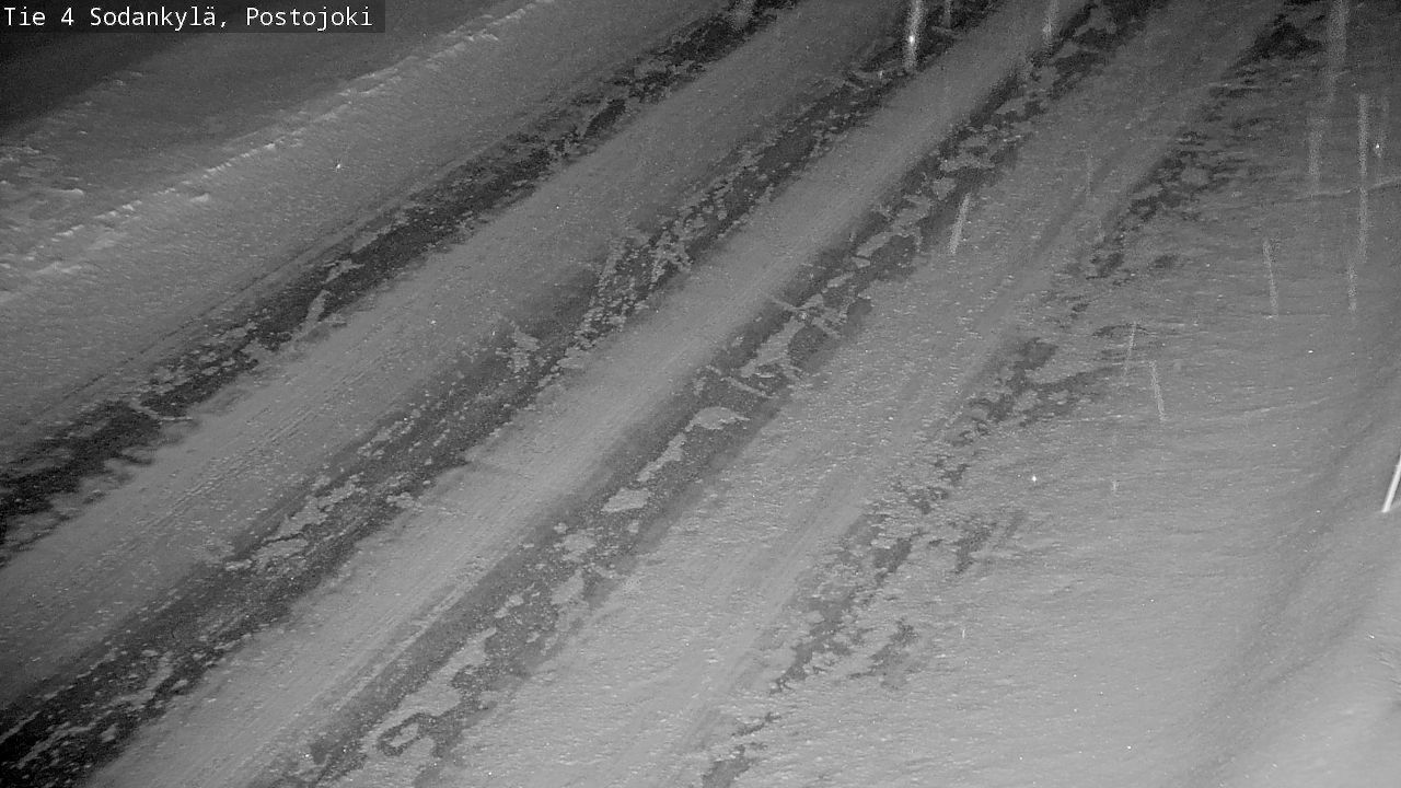 Weather Camera Image Road 4 Sodankylä, Postojoki, Sodankylä, Lappi