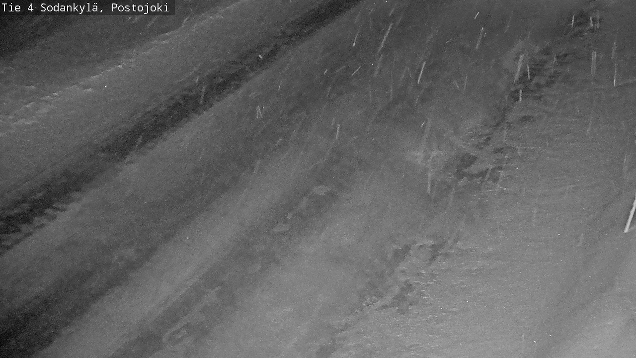 Weather Camera Image Road 4 Sodankylä, Postojoki, Sodankylä, Lappi