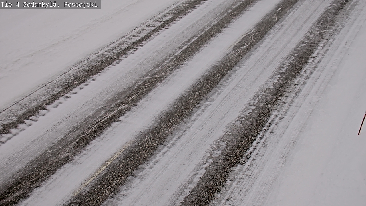 Weather Camera Image Road 4 Sodankylä, Postojoki, Sodankylä, Lappi