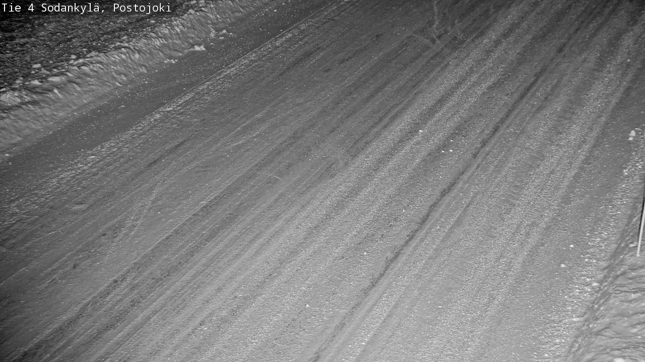 Weather Camera Image Road 4 Sodankylä, Postojoki, Sodankylä, Lappi