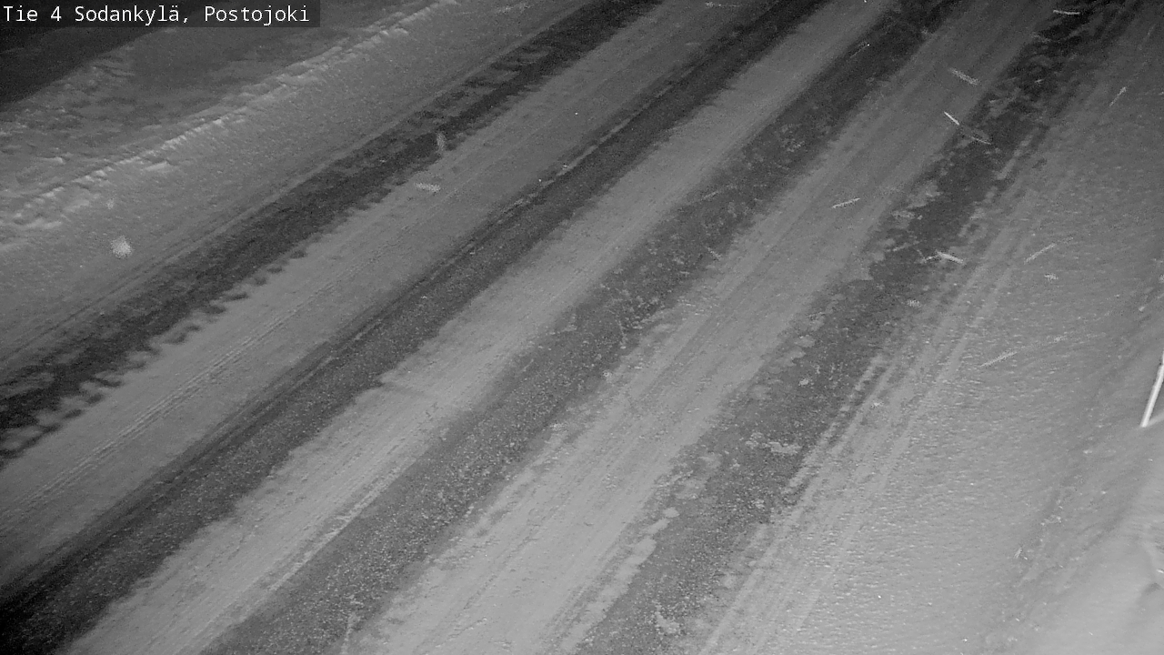 Weather Camera Image Road 4 Sodankylä, Postojoki, Sodankylä, Lappi