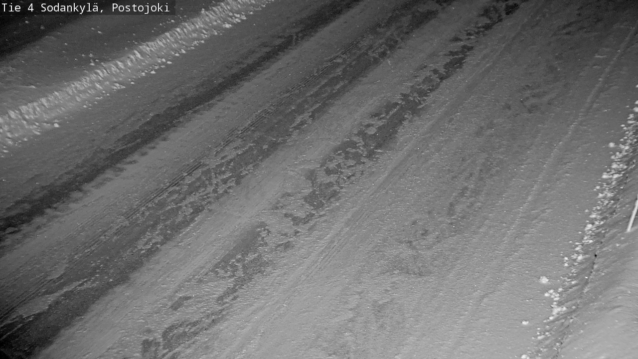 Weather Camera Image Road 4 Sodankylä, Postojoki, Sodankylä, Lappi