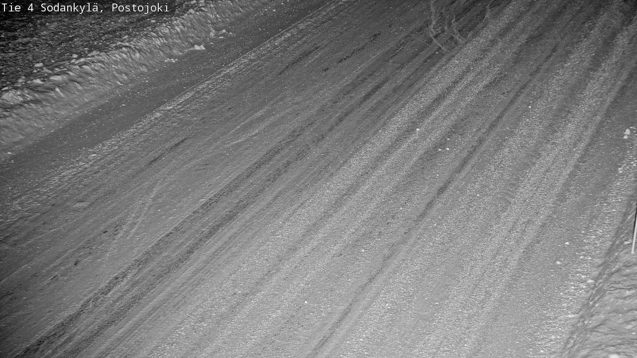 Weather Camera Image Road 4 Sodankylä, Postojoki, Sodankylä, Lappi