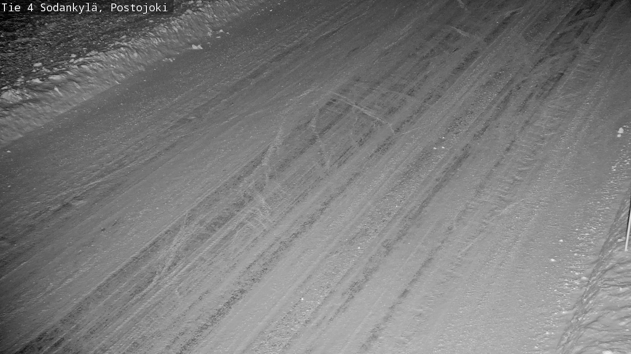 Weather Camera Image Road 4 Sodankylä, Postojoki, Sodankylä, Lappi
