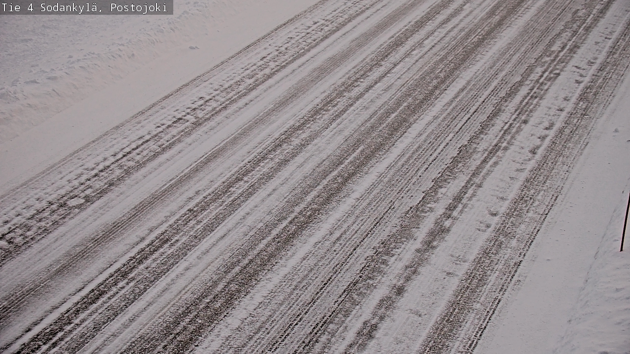 Weather Camera Image Road 4 Sodankylä, Postojoki, Sodankylä, Lappi