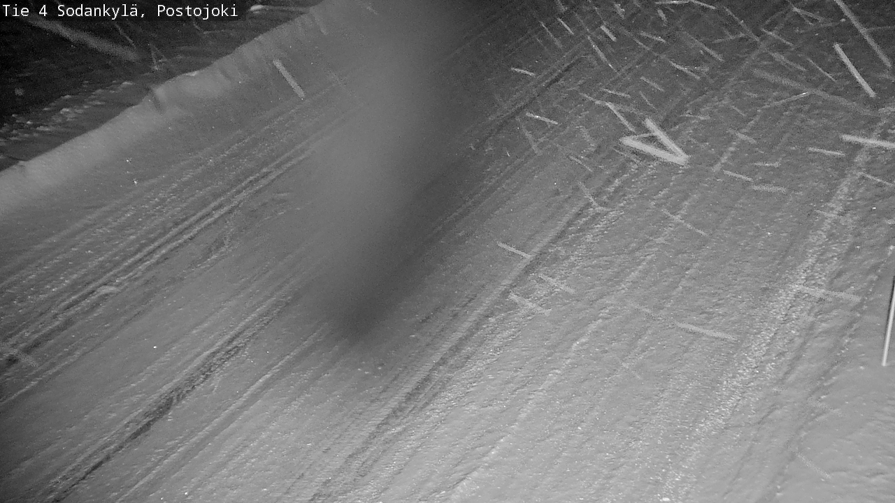 Weather Camera Image Road 4 Sodankylä, Postojoki, Sodankylä, Lappi