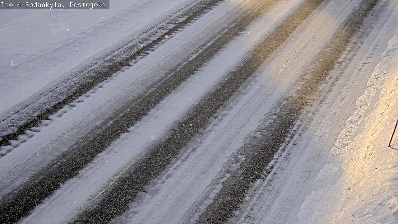Weather Camera Image Road 4 Sodankylä, Postojoki, Sodankylä, Lappi