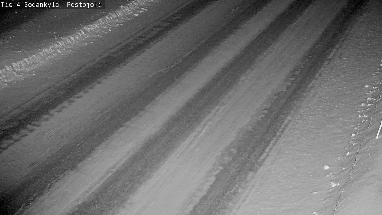 Weather Camera Image Väg 4 Sodankylä, Postojoki, Sodankylä, Lappi