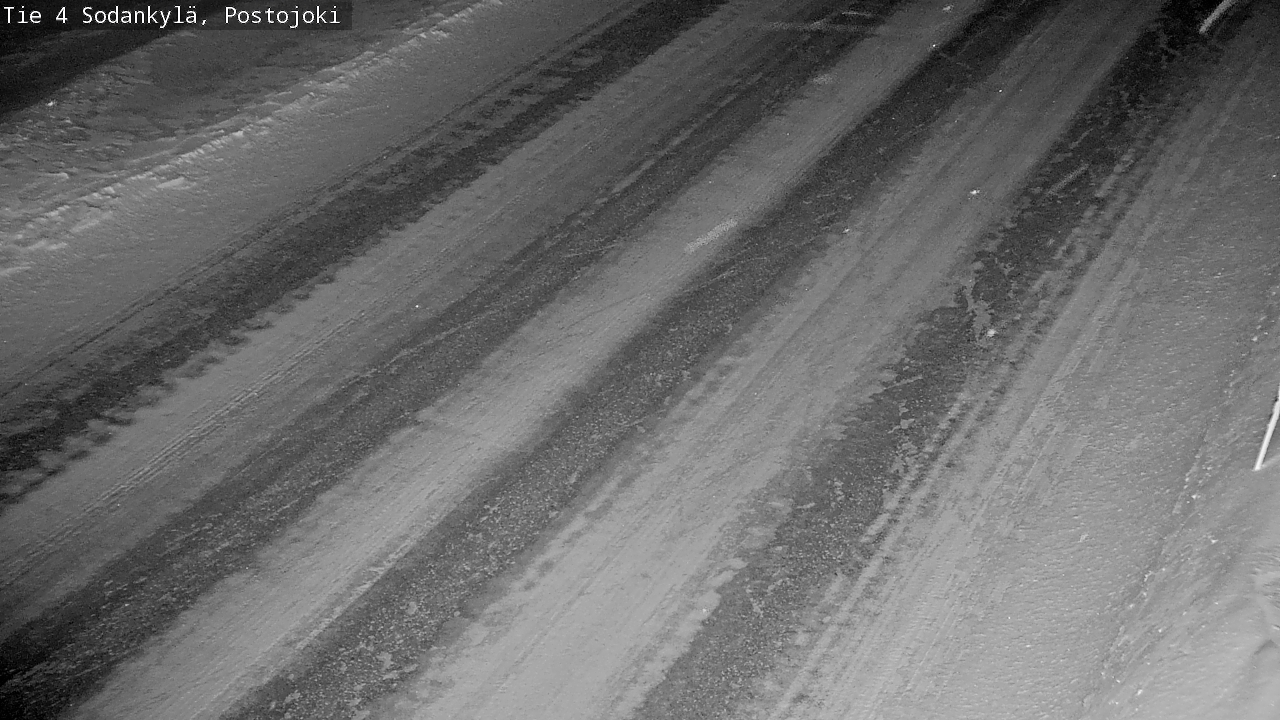 Weather Camera Image Road 4 Sodankylä, Postojoki, Sodankylä, Lappi
