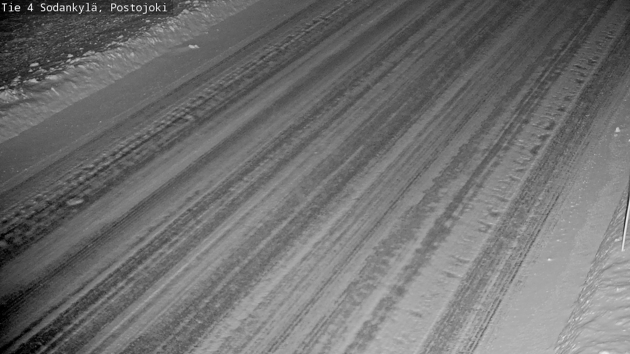 Weather Camera Image Väg 4 Sodankylä, Postojoki, Sodankylä, Lappi