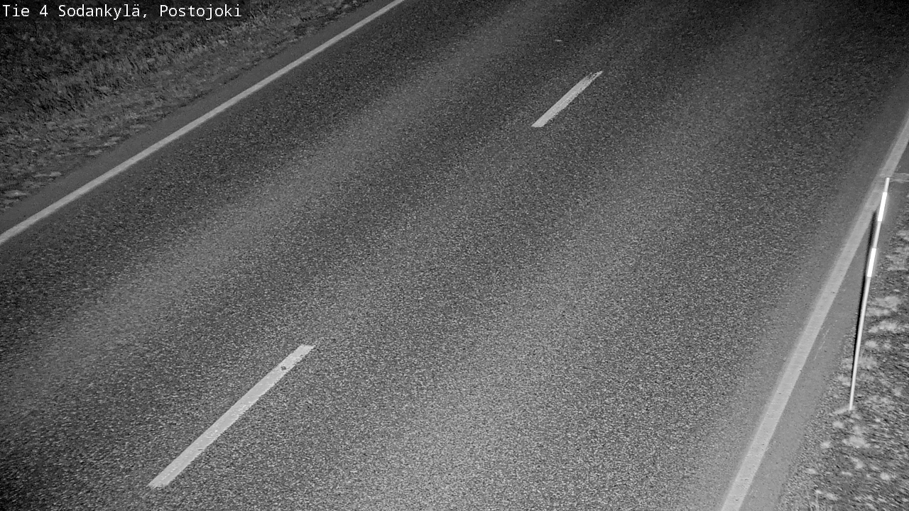 Weather Camera Image Road 4 Sodankylä, Postojoki, Sodankylä, Lappi