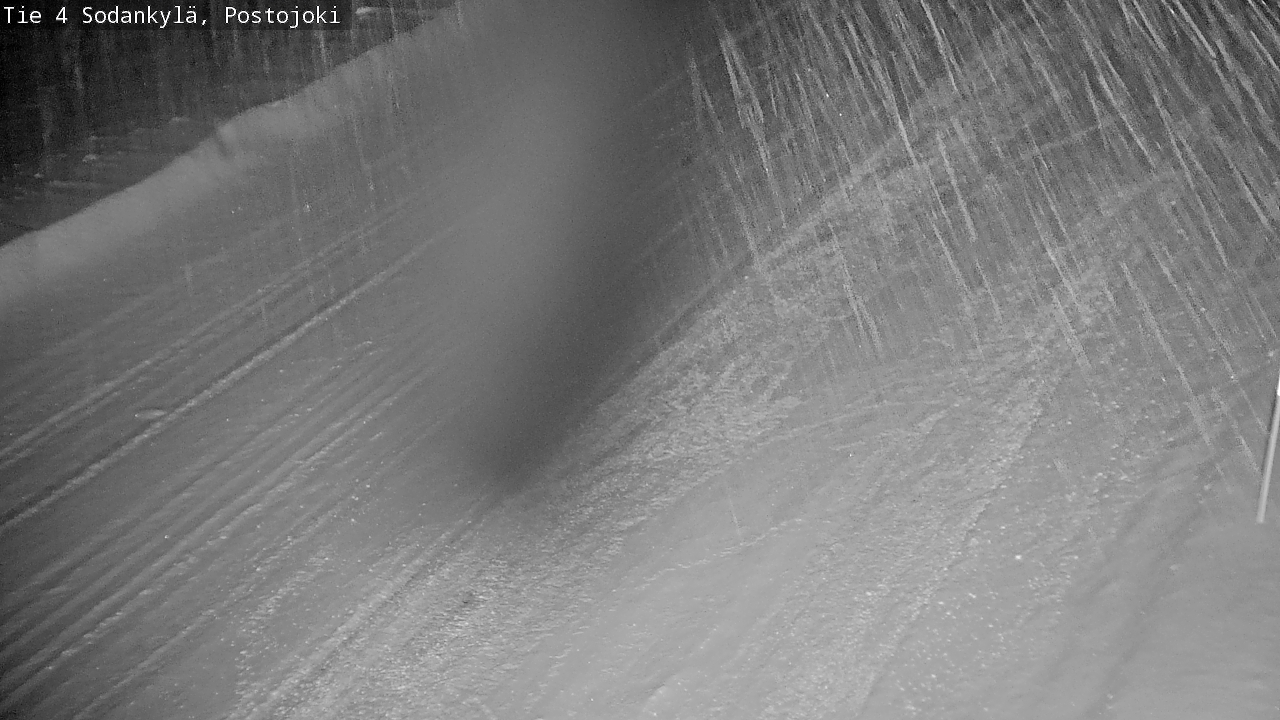 Weather Camera Image Road 4 Sodankylä, Postojoki, Sodankylä, Lappi