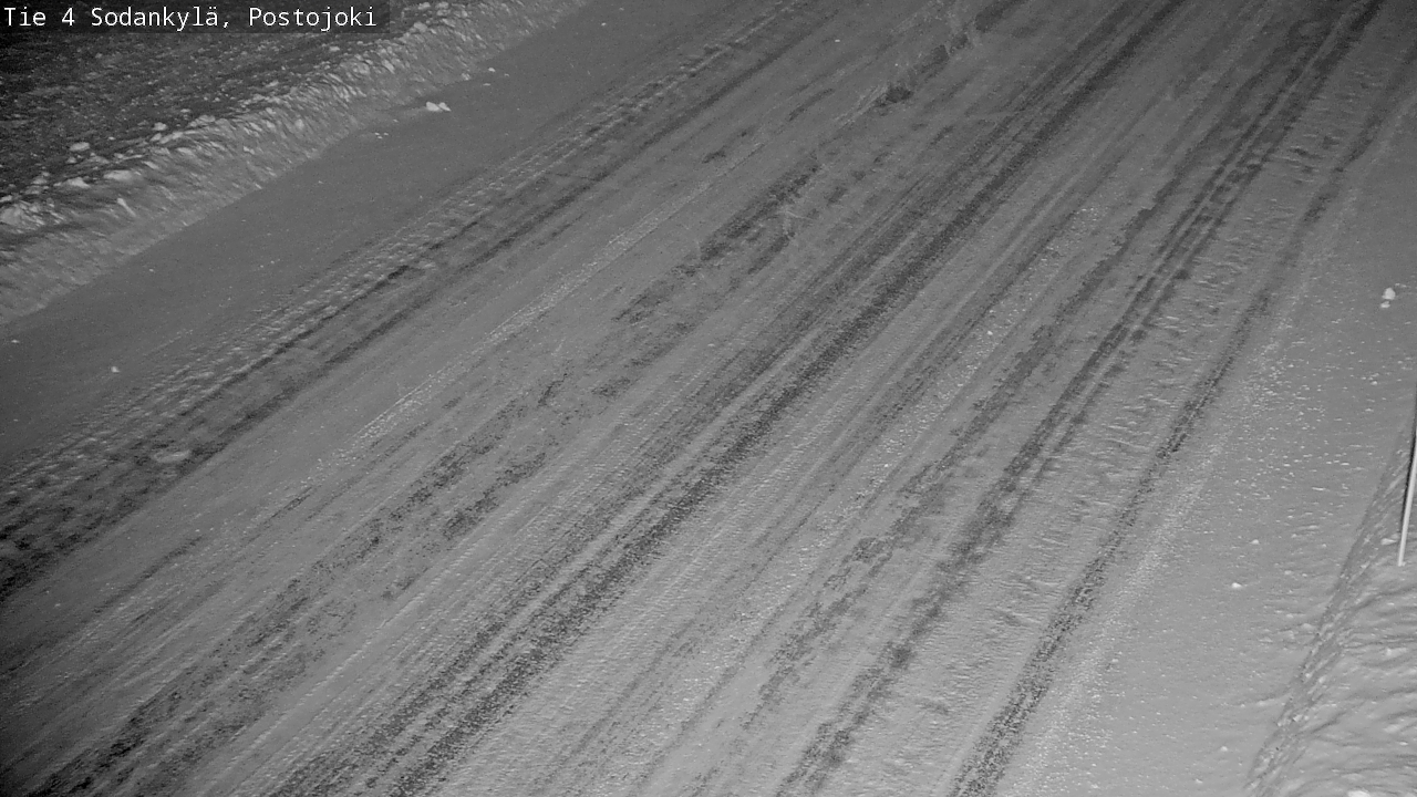 Weather Camera Image Road 4 Sodankylä, Postojoki, Sodankylä, Lappi
