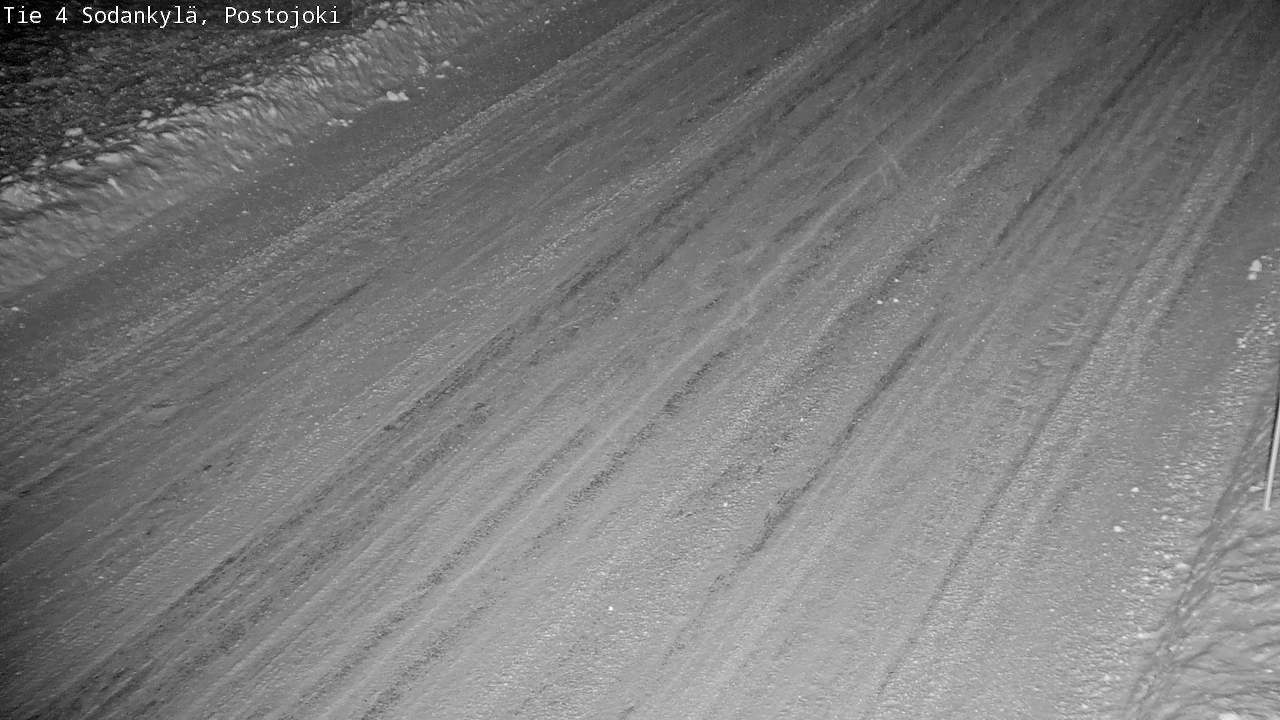 Weather Camera Image Road 4 Sodankylä, Postojoki, Sodankylä, Lappi