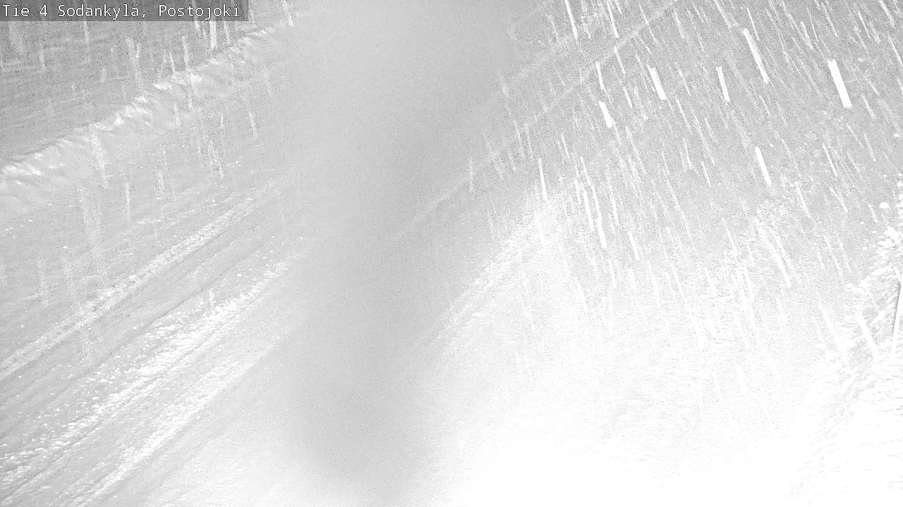 Weather Camera Image Road 4 Sodankylä, Postojoki, Sodankylä, Lappi