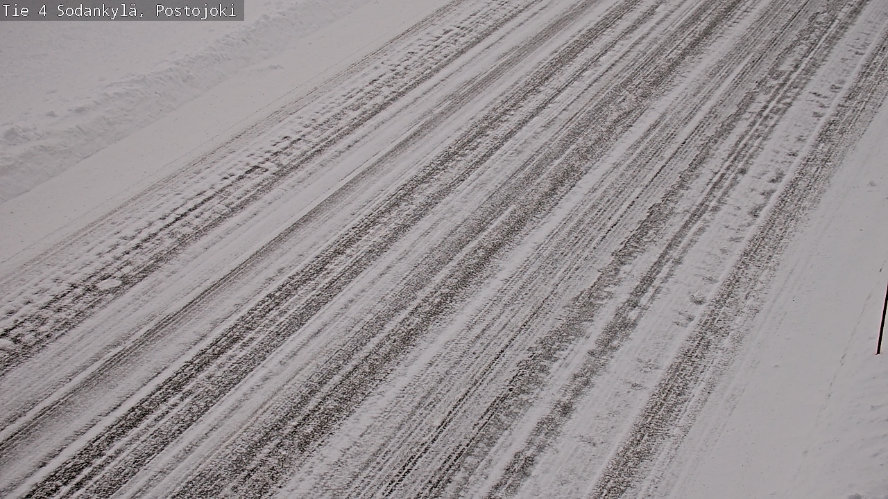 Weather Camera Image Road 4 Sodankylä, Postojoki, Sodankylä, Lappi
