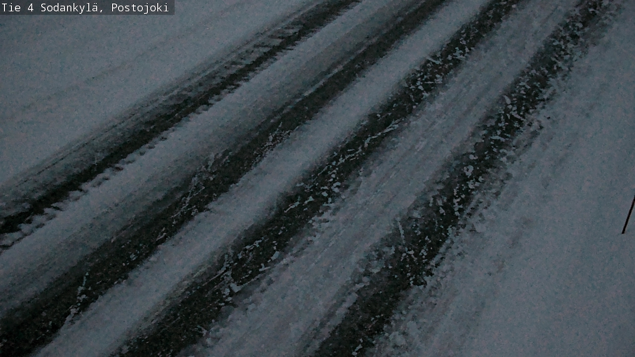 Weather Camera Image Road 4 Sodankylä, Postojoki, Sodankylä, Lappi